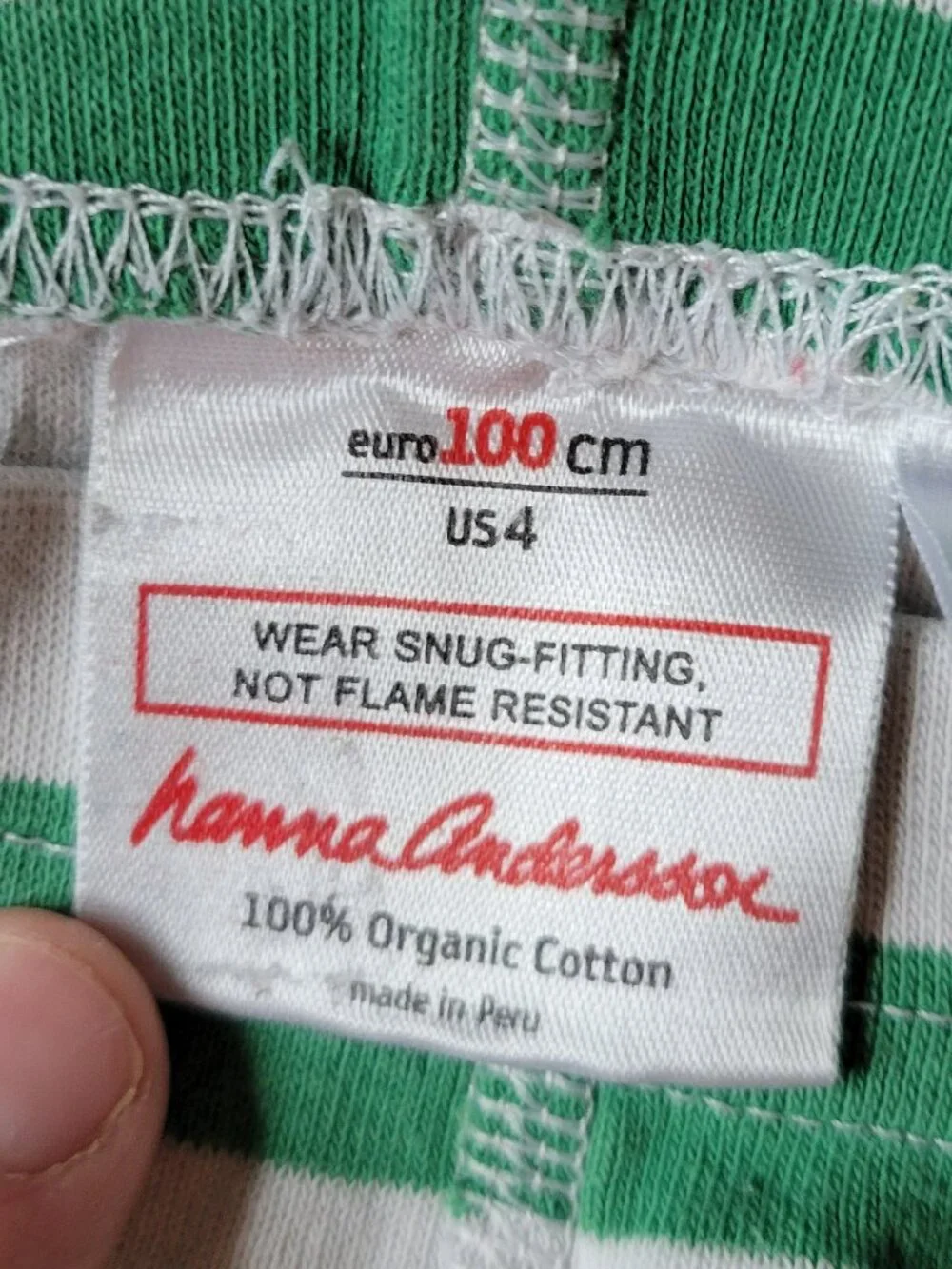 Hanna Andersson 4T 100 Christmas Pajamas